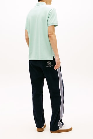 Polo regular en coton biologique - Vert d’eau