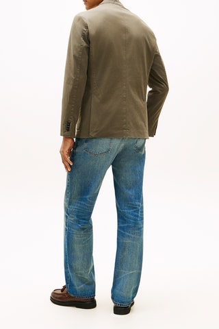 Veste en coton biologique - Vert olive