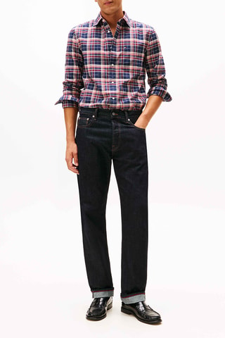 Chemise regular - Bleu marine