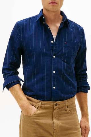 Chemise regular - Bleu marine