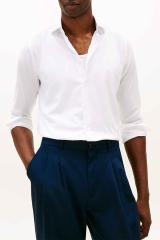 Chemise regular - Blanc