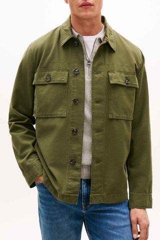 Veste en coton biologique - Kaki