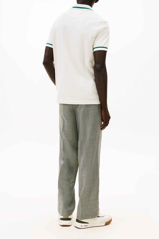 Polo regular en coton biologique - Vert foncé