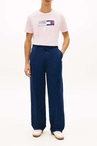 T-shirt regular - Rose poudré