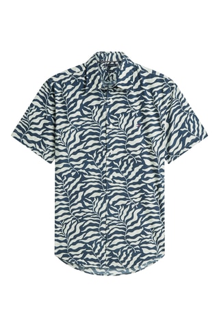 Chemise regular - Bleu