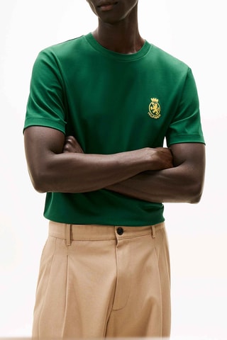 T-shirt regular - Vert foncé
