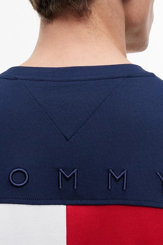 T-shirt regular en coton biologique - Bleu marine