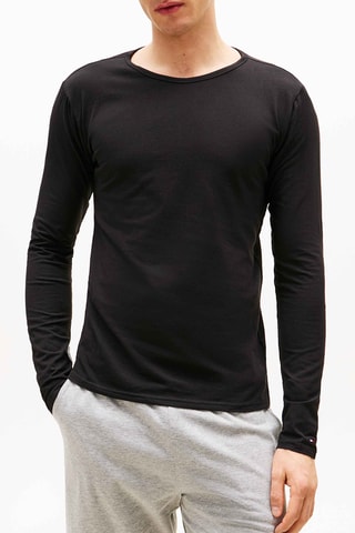 3 t-shirts - Blanc, noir et gris clair chiné