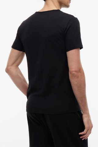 3 t-shirts regular - Noir