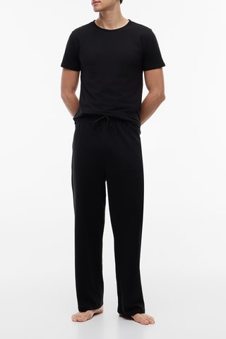 3 t-shirts regular - Noir