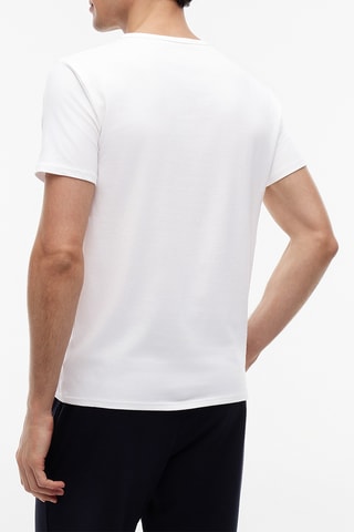 3 t-shirts regular - Blanc