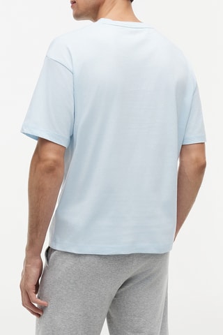 T-shirt regular - Bleu