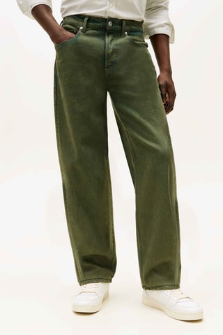 Jean droit- Vert