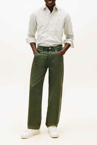 Jean droit- Vert