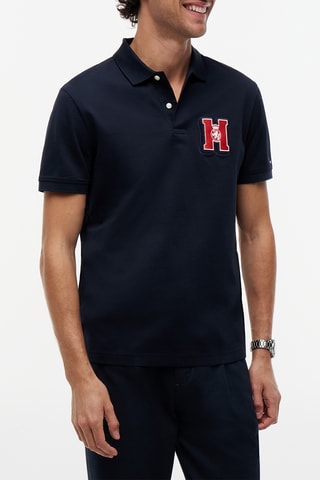 Polo regular - Bleu marine