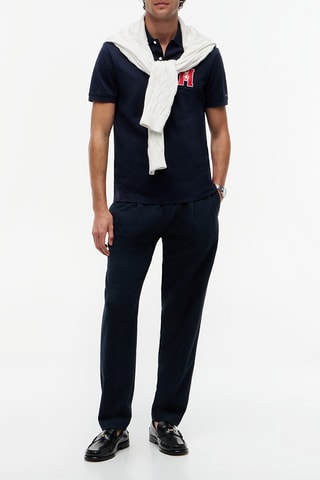 Polo regular - Bleu marine