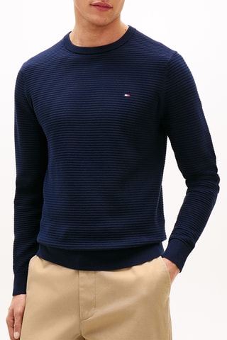 Sweat en coton biologique - Bleu marine