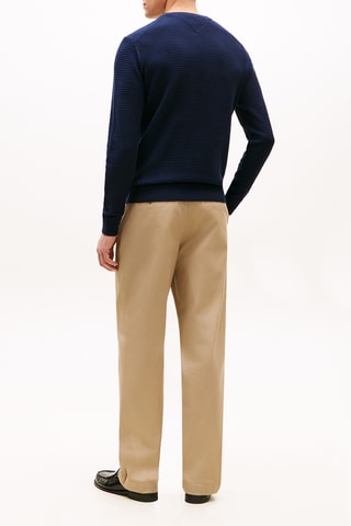 Sweat en coton biologique - Bleu marine