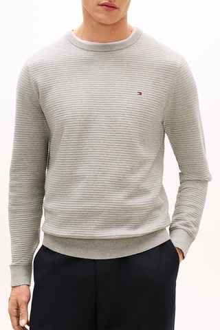 Pull en coton biologique - Gris clair