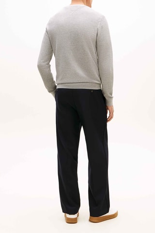 Pull en coton biologique - Gris clair