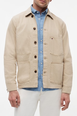 Veste en jean - Marron clair