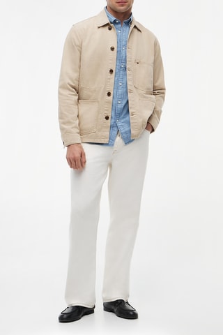 Veste en jean - Marron clair