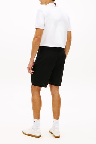 Short regular en coton biologique - Noir