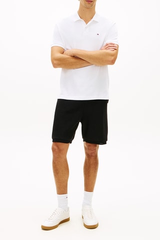 Short regular en coton biologique - Noir