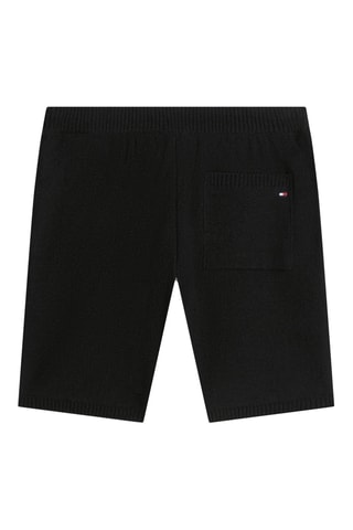 Short regular en coton biologique - Noir