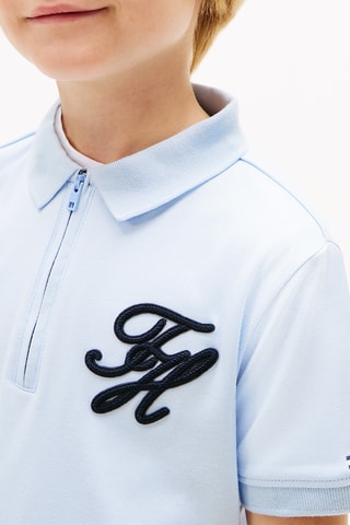 Polo regular - Bleu