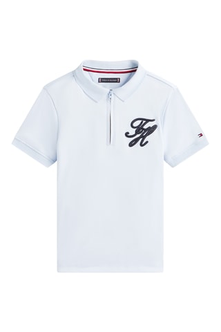 Polo regular - Bleu