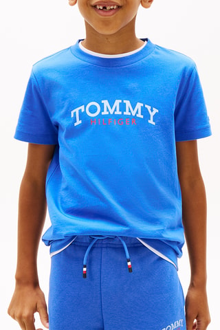 T-shirt regular - Bleu cobalt