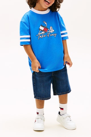 T-shirt regular - Bleu cobalt