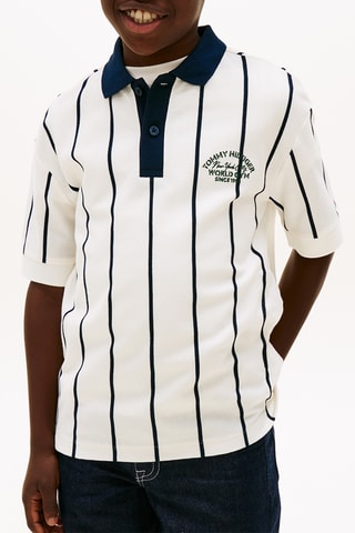 Polo regular - Blanc