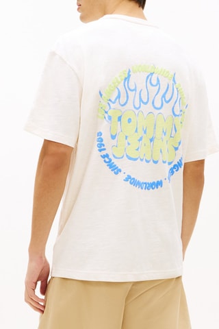 T-shirt relaxed - Blanc