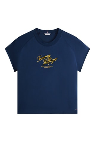 T-shirt relaxed - Bleu marine