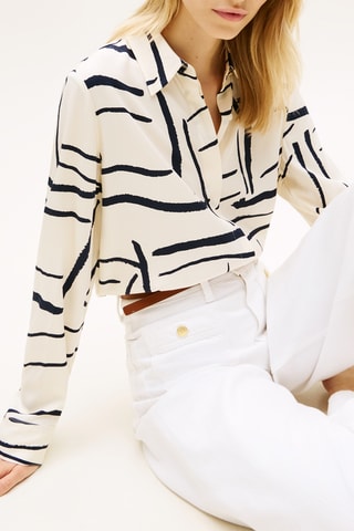 Chemisier regular - Blanc