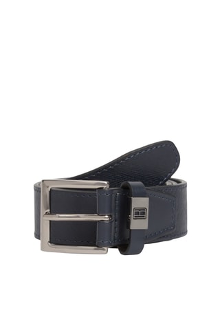 Ceinture en cuir - Bleu marine