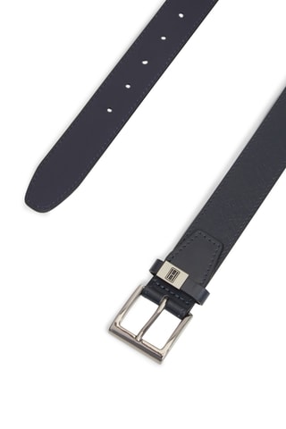 Ceinture en cuir - Bleu marine