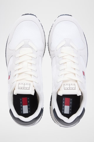 Baskets en nubuck - Blanc
