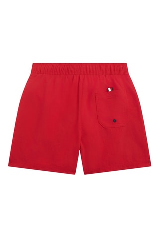 Short de bain - Rouge