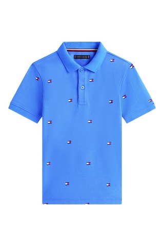Polo regular - Bleu