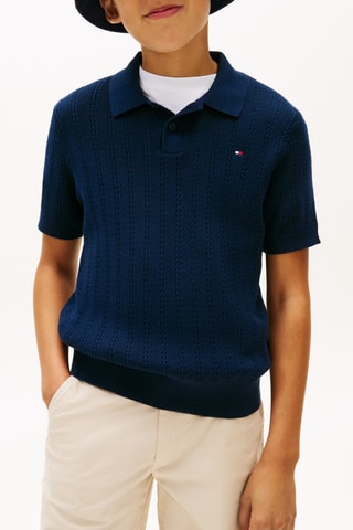 Polo regular - Bleu nuit
