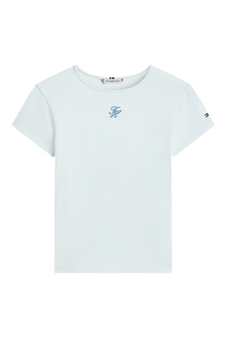 T-shirt slim - Ciel