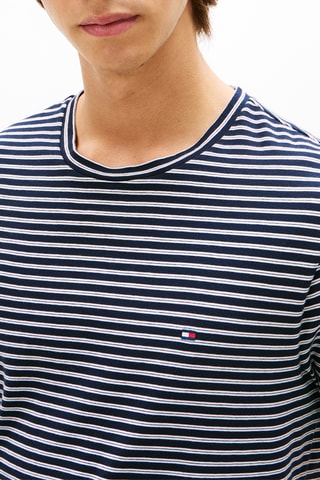 T-shirt - Bleu nuit et écru