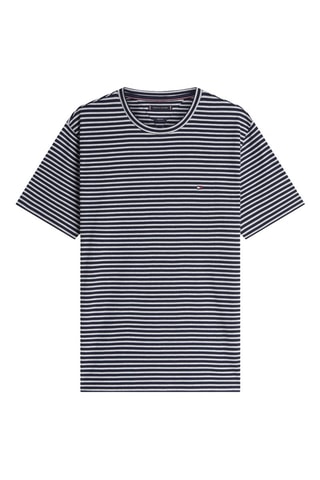 T-shirt - Bleu nuit et écru