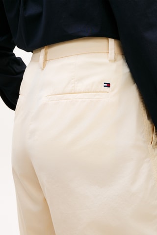 Bermuda regular en coton biologique - Ecru
