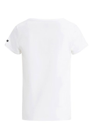 Camiseta Fax - Blanco y rojo