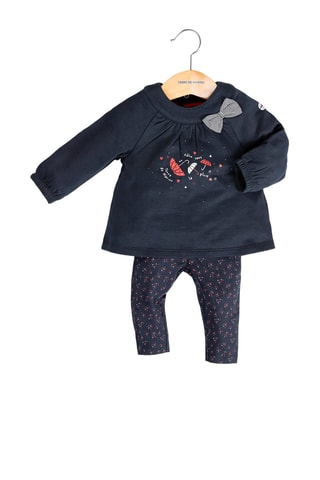 Tunica e leggings - Navy