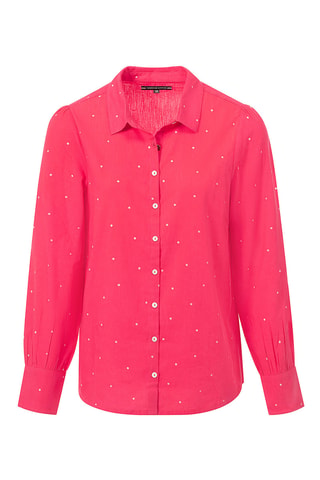 Camisa regular fit Baldellia - Rosa